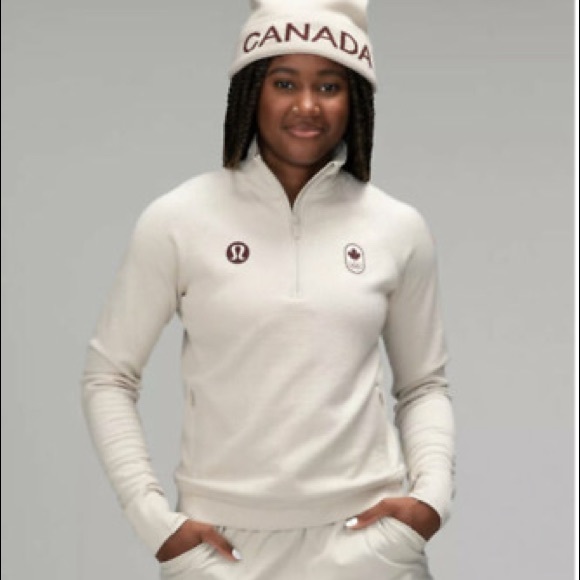 BNWT Lululemon Engineered Warmth 1/4 zip SOLD OUT - Picture 2 of 3